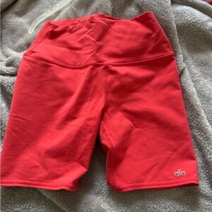 ALO Yoga Women's Coral Bike Shorts